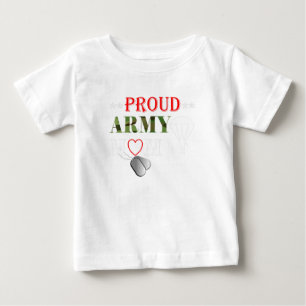 Army Paratrooper Proud Mom Apparel Airborne Dog Ta Baby T-Shirt