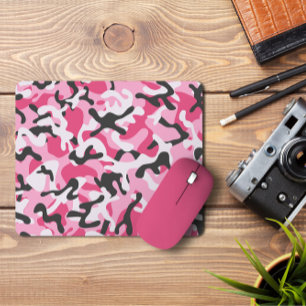 Army Pink Forest Camo   Camo Forest Mousepad