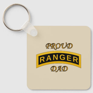 Army Ranger School - Proud Dad - Keychain