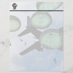 Army rangers 75th iraq nam vfw letterhead vet