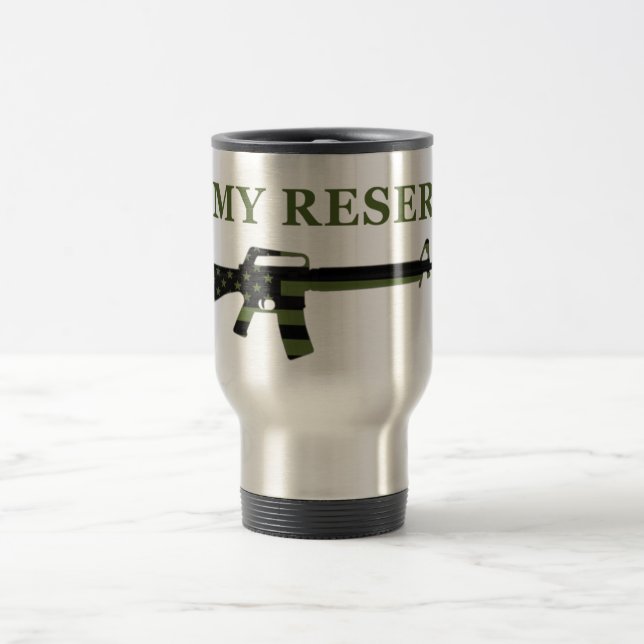 Army Reserve M16 Travel Mug Subdued (Center)