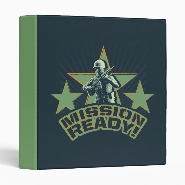 Army Sarge: Mission Ready! Binder (Front/Spine)