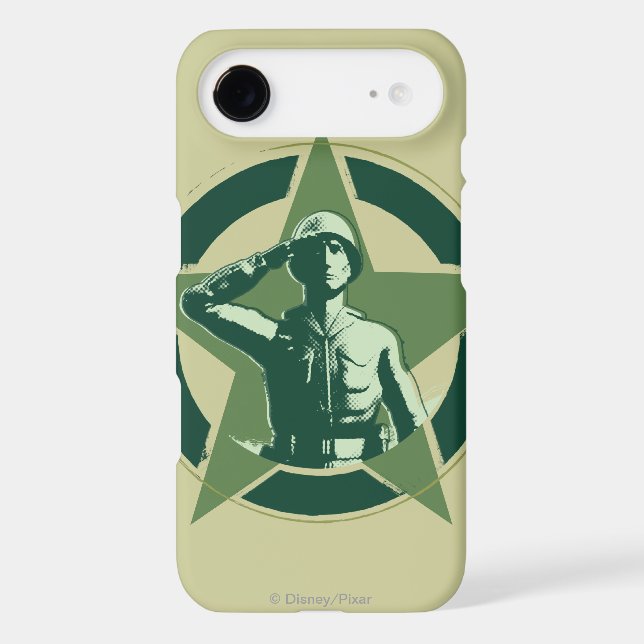 Army Sarge Salutes iPod Touch Cover (Back)