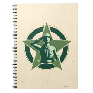 Army Sarge Salutes Notebook