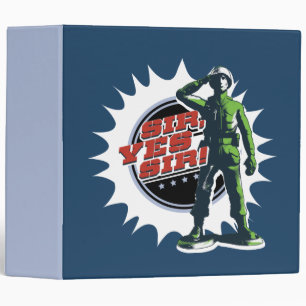 Army Sarge: Sir, Yes Sir! Binder