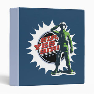 Army Sarge: Sir, Yes Sir! Binder