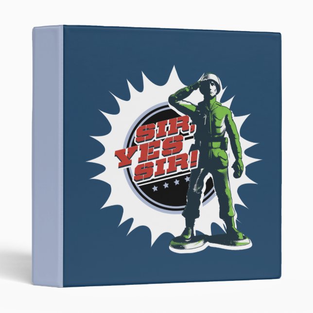 Army Sarge: Sir, Yes Sir! Binder (Front/Spine)