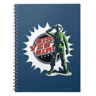 Army Sarge: Sir, Yes Sir! Notebook
