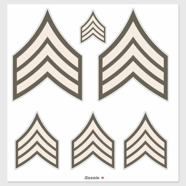 Army Sergeant rank (Sheet)