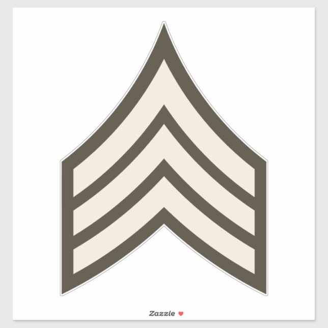 Army Sergeant rank (Sheet)