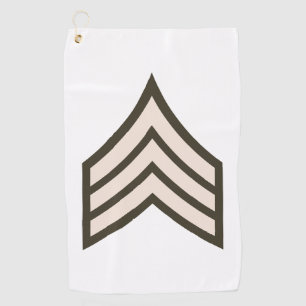 Army Sergeant rank Golf Towel
