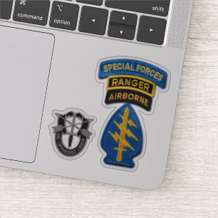 Army Special Forces Green Berets Contour Stickers