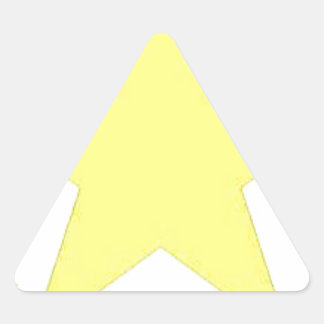army star triangle sticker