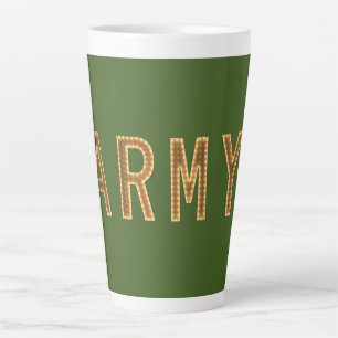 Army Strength Latte Mug