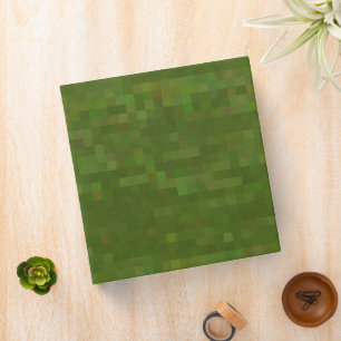 Army Style Pixel Camo Binder