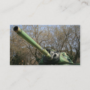 Army Tank business cards