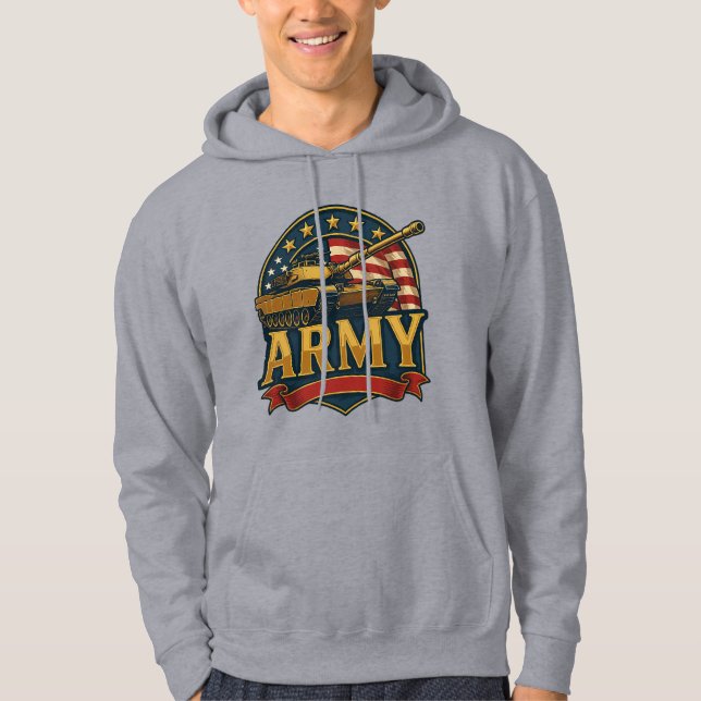 Army Tank Hoodie (Front)