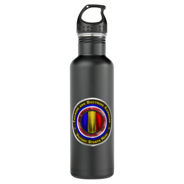 Army Training and Doctrine Command  710 Ml Water Bottle (Front)