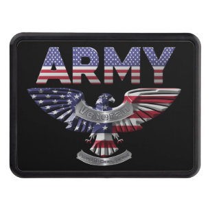 ARMY Veteran  Trailer Hitch Cover