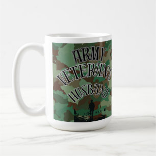 Army Veteran's Husband Coffee Mug