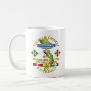 Army - Vietnam Combat Infantry Veteran w 3rd Bn 8t Coffee Mug