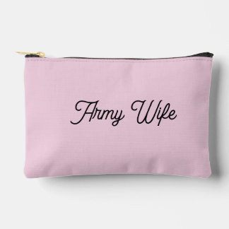 Army Wife cosmetic bag