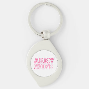Army Wife Keychain