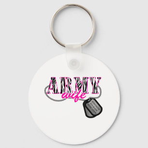 Army Wife Keychain