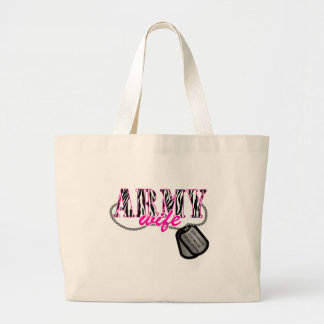 Army Wife Large Tote Bag