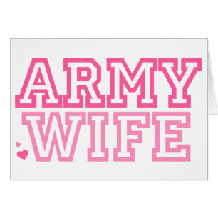 Army Wife (pink)