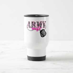 Army Wife Travel Mug