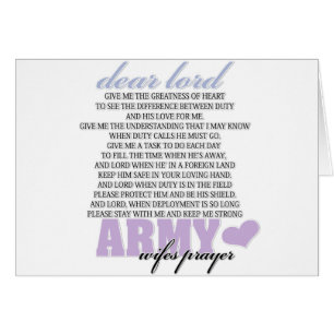 Army Wife's Prayer