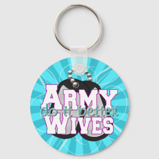 Army Wives Do It Better Keychain