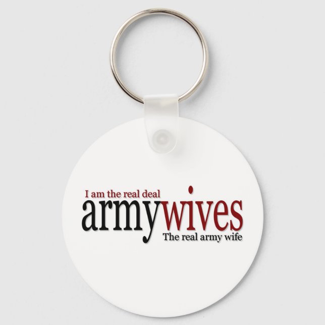 army wives keychain (Front)