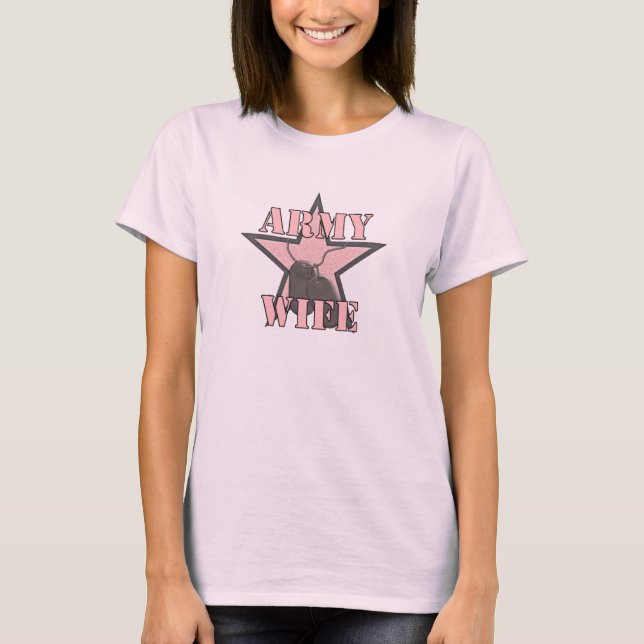 armywifestar T-Shirt (Front)