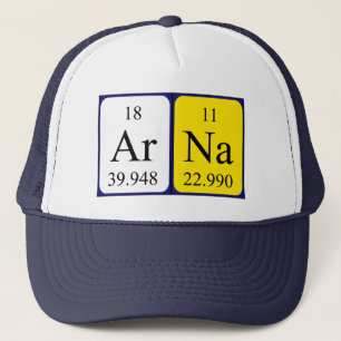 Arna periodic table name hat