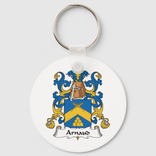 Arnaud Family Crest Keychain