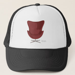 Arne Jacobsen Egg Chair Trucker Hat