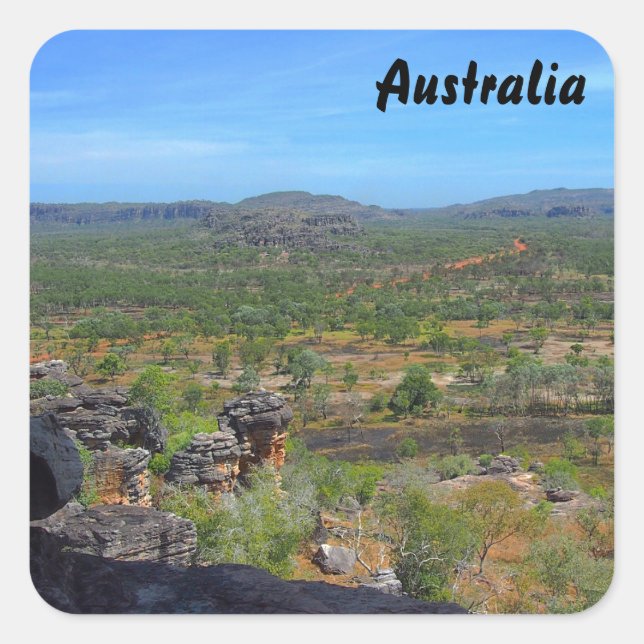 Arnhemland square sticker (Front)