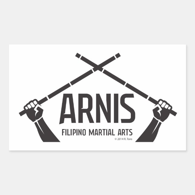 Arnis astig sticker (Front)