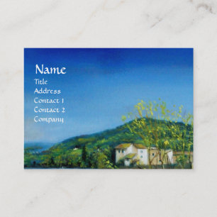 ARNO RIVER AT ROVEZZANO Florence Italy Business Card
