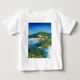 ARNO RIVER AT ROVEZZANO Florence Tuscany Landscape Baby T-Shirt