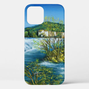 ARNO RIVER AT ROVEZZANO Florence Tuscany Landscape iPhone 12 Case