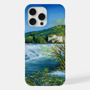 ARNO RIVER AT ROVEZZANO Florence Tuscany Landscape iPhone 15 Pro Max Case