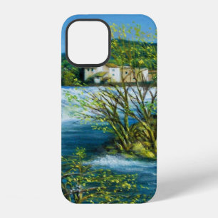 ARNO RIVER AT ROVEZZANO Florence Tuscany Landscape iPhone 12 Case