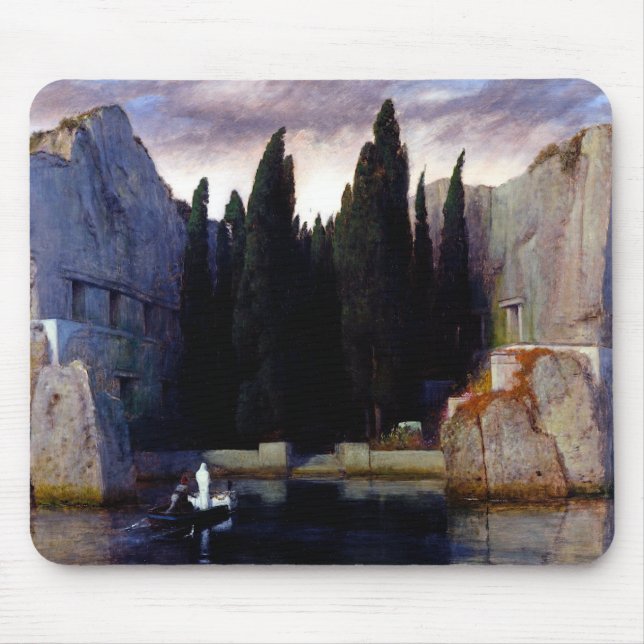 Arnold Bocklin Isle of the Dead Mouse Pad (Front)