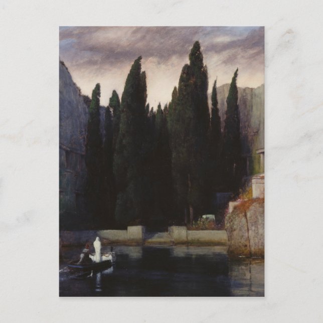Arnold Böcklin - The Isle of the Dead Postcard (Front)