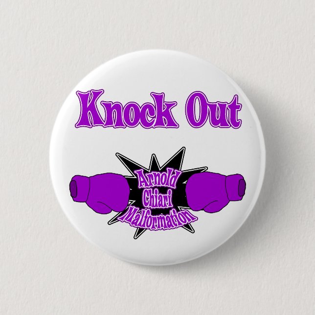 Arnold Chiari Malformation 2 Inch Round Button (Front)