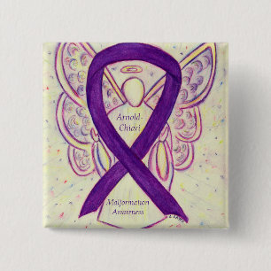 Arnold-Chiari Malformation Awareness Ribbon Pin
