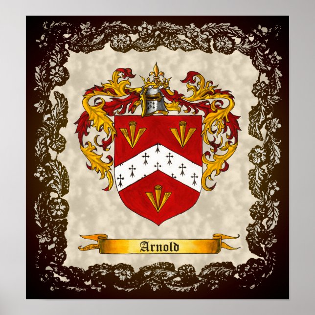 Arnold Coat of Arms Poster (Front)